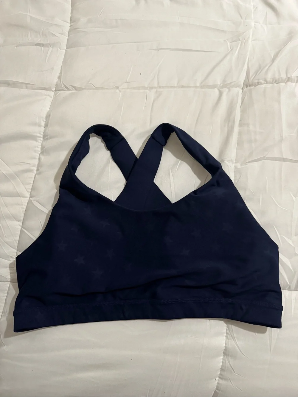 Old Navy-Women's Navy Cross-Back Sports Bra.